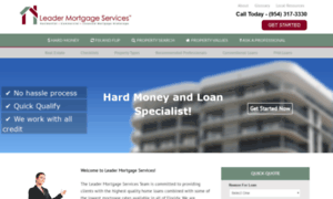 Leadermortgageservices.com thumbnail