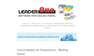 Leaderone-comunidadesdepropietarios.es thumbnail