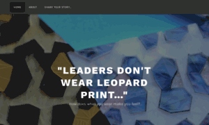 Leadersdontwearleopardprint.com thumbnail