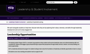 Leadership.tcu.edu thumbnail