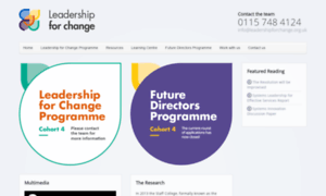 Leadershipforchange.org.uk thumbnail