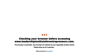 Leadershipinstituteforentrepreneurs.com thumbnail