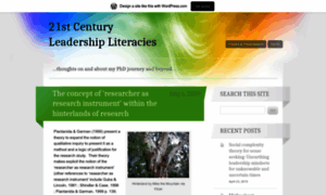 Leadershipliteracies.wordpress.com thumbnail