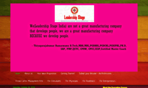 Leadershipstageindia.com thumbnail