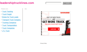 Leadershiptrucklines.com thumbnail