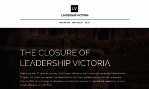 Leadershipvictoria.ca thumbnail