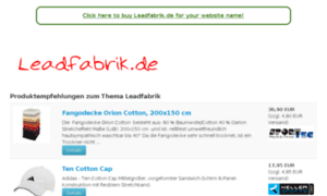 Leadfabrik.de thumbnail