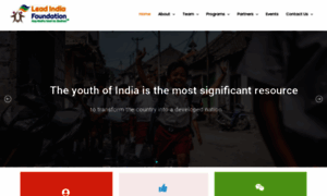 Leadindiafoundation.org thumbnail