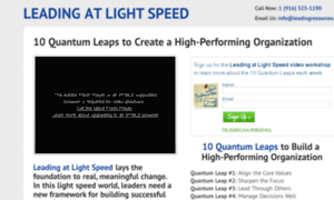Leading-at-light-speed.com thumbnail