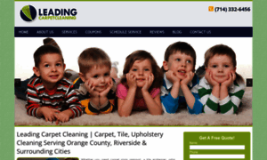 Leadingcarpetcleaning.com thumbnail