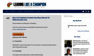 Leadinglikeachampion.com thumbnail