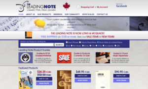 Leadingnote.com thumbnail