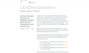 Leadministration.com thumbnail
