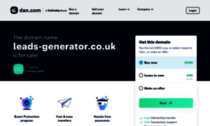 Leads-generator.co.uk thumbnail