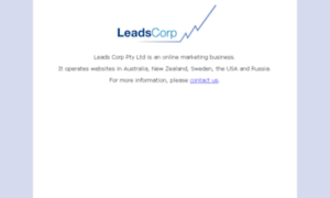 Leadscorp.biz thumbnail
