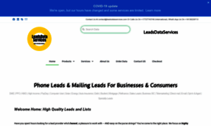 Leadsdataservices.com thumbnail