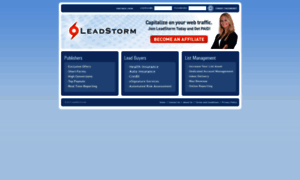 Leadstorm.com thumbnail