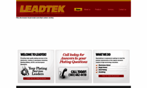 Leadtekplating.com thumbnail