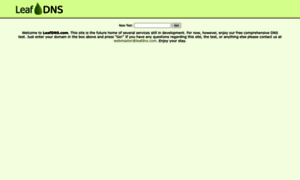 Leafdns.com thumbnail