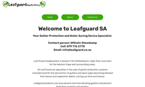 Leafguard.co.za thumbnail