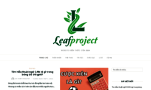 Leafproject.org thumbnail