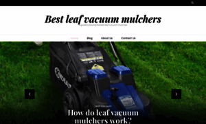 Leafvacuummulchers.com thumbnail