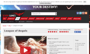 League-of-angels.browsergamez.com thumbnail