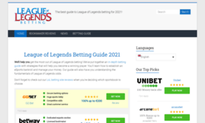 Leagueoflegends-betting.com thumbnail