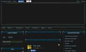 Leagueoflordaeron.enjin.com thumbnail