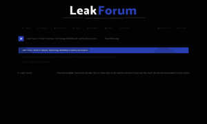 Leakforum.org thumbnail