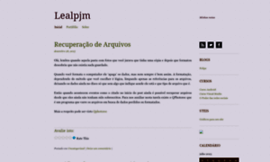 Lealpjm.wordpress.com thumbnail