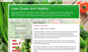 Lean-green-and-healthy.blogspot.com thumbnail