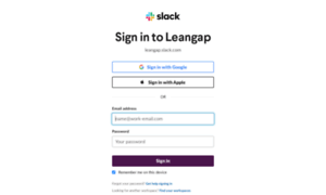 Leangap.slack.com thumbnail