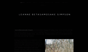 Leannesimpson.ca thumbnail