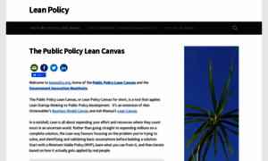 Leanpolicy.org thumbnail