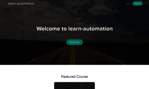 Learn-automation.usefedora.com thumbnail