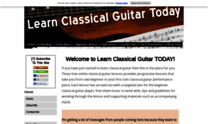 Learn-classical-guitar-today.com thumbnail