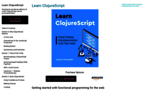 Learn-clojurescript.com thumbnail