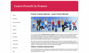 Learn-french-in-france.com thumbnail