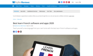 Learn-french-software-review.toptenreviews.com thumbnail