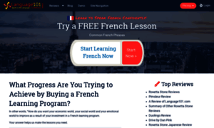Learn-french.language101.com thumbnail
