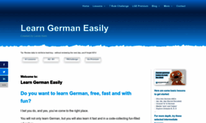 Learn-german-easily.com thumbnail