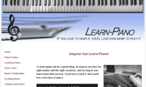 Learn-piano.org thumbnail