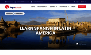 Learn-spanish-in-latin-america.linguaschools.com thumbnail