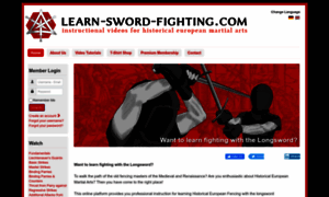 Learn-sword-fighting.com thumbnail