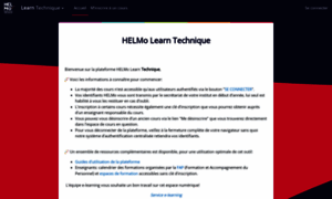 Learn-technique.helmo.be thumbnail