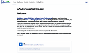 Learn.aaamortgagetraining.com thumbnail