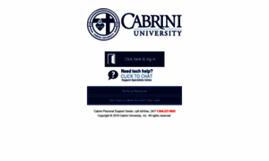 Learn.cabrini.edu thumbnail