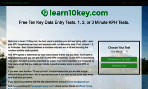 Learn10key.com thumbnail