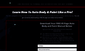 Learnautobodyandpaint.com thumbnail